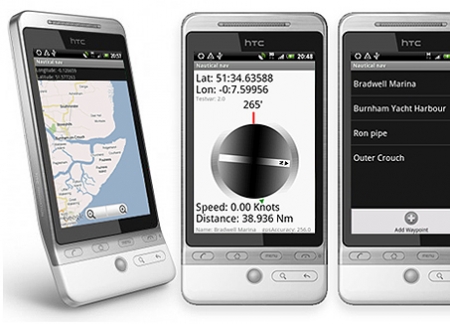 Android Naval Marine GPS Navigator