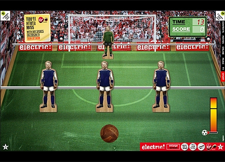 Table football game Table football game