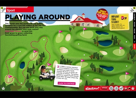 Tiger woods golf facts