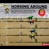 Horse racing game
