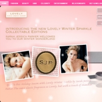 Lovely winter sparkle - Sarah Jessica Parker